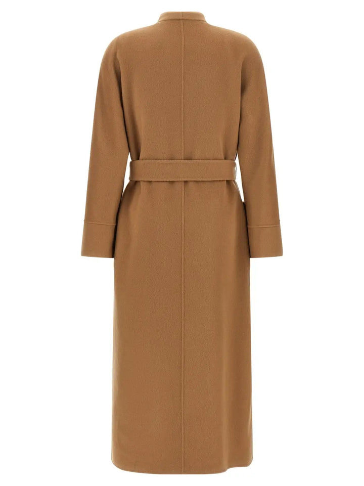 Max Mara Beige Wool Coat