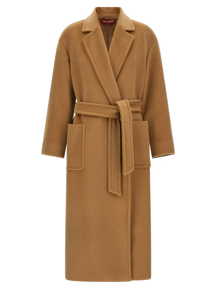 Max Mara Beige Wool Coat