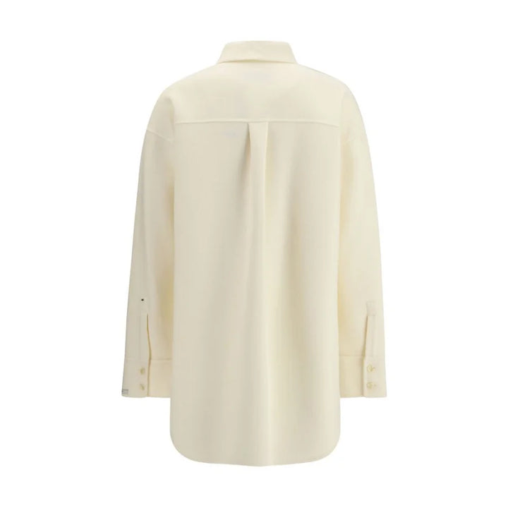 Max Mara Beige Wool Shirt