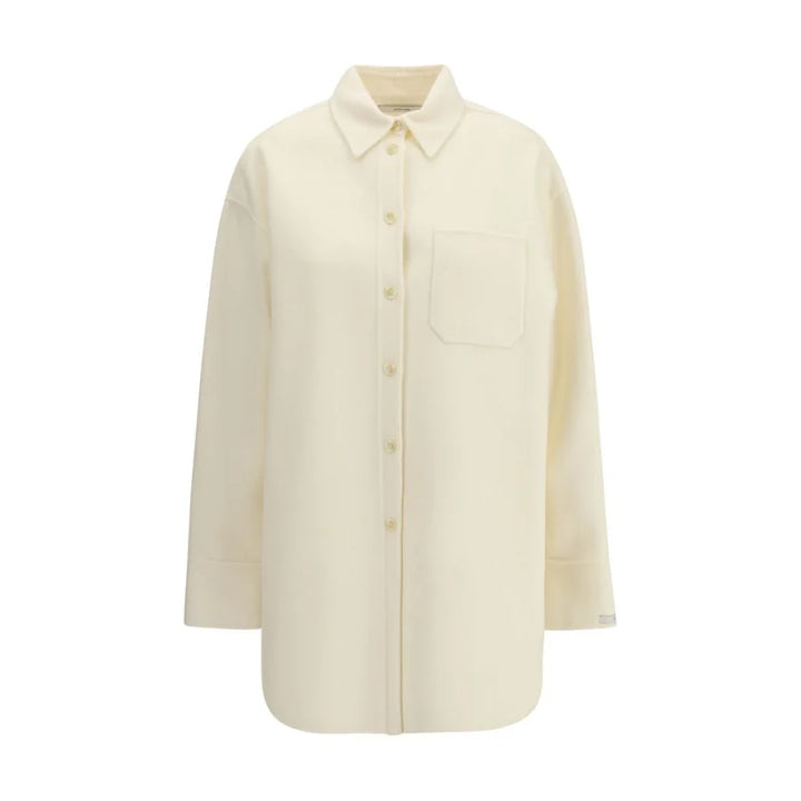 Max Mara Beige Wool Shirt