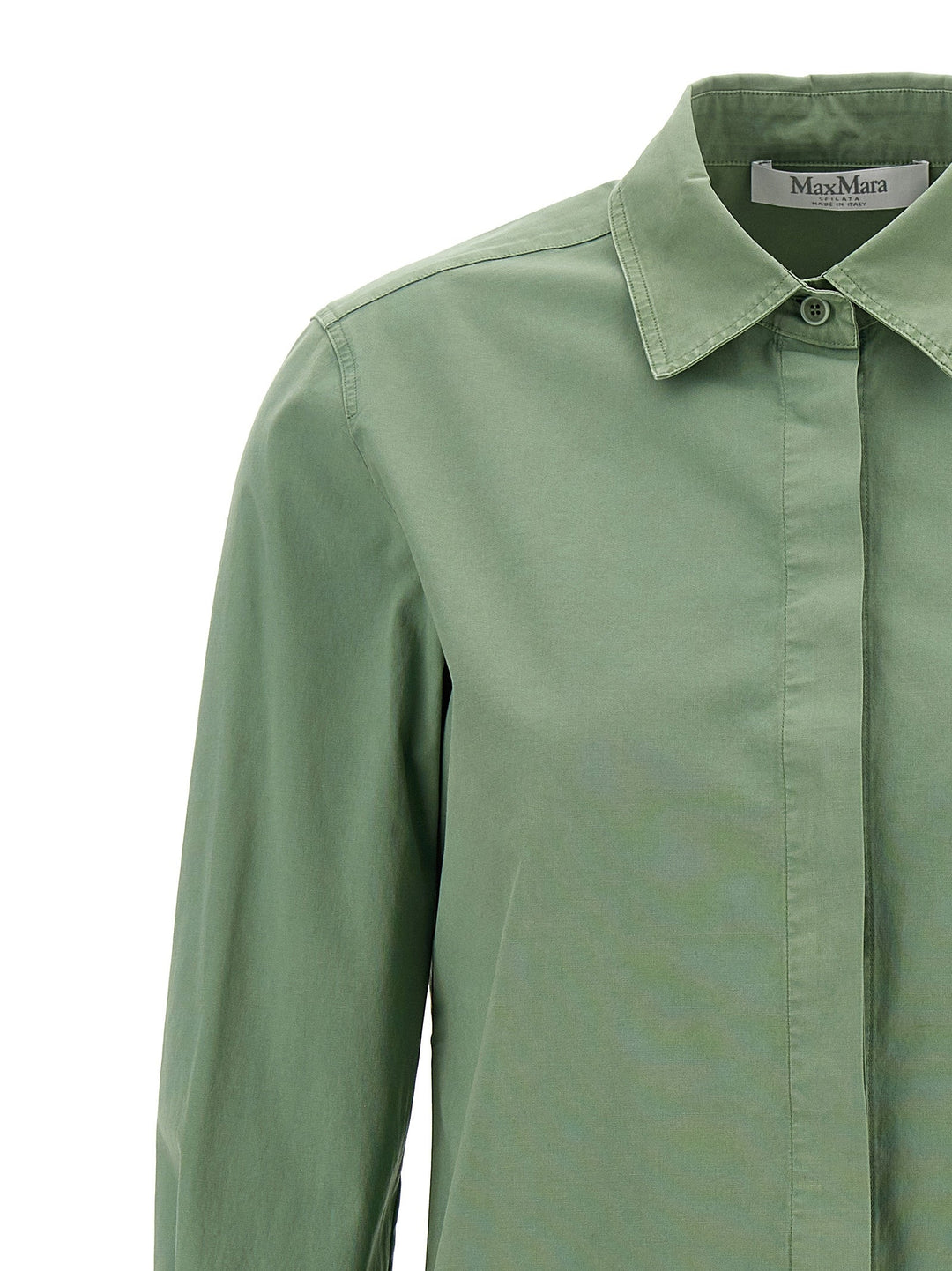 Max Mara - Women’s Bicolor Cotton Blouse