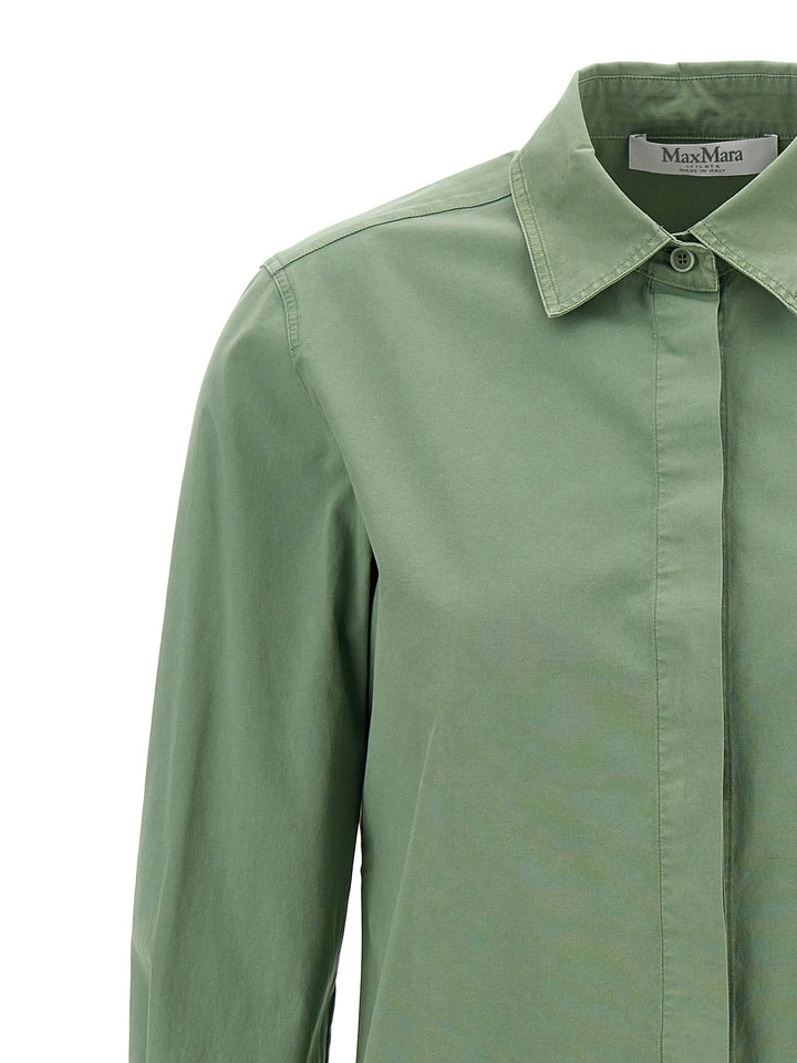 Max Mara - Women’s Bicolor Cotton Blouse