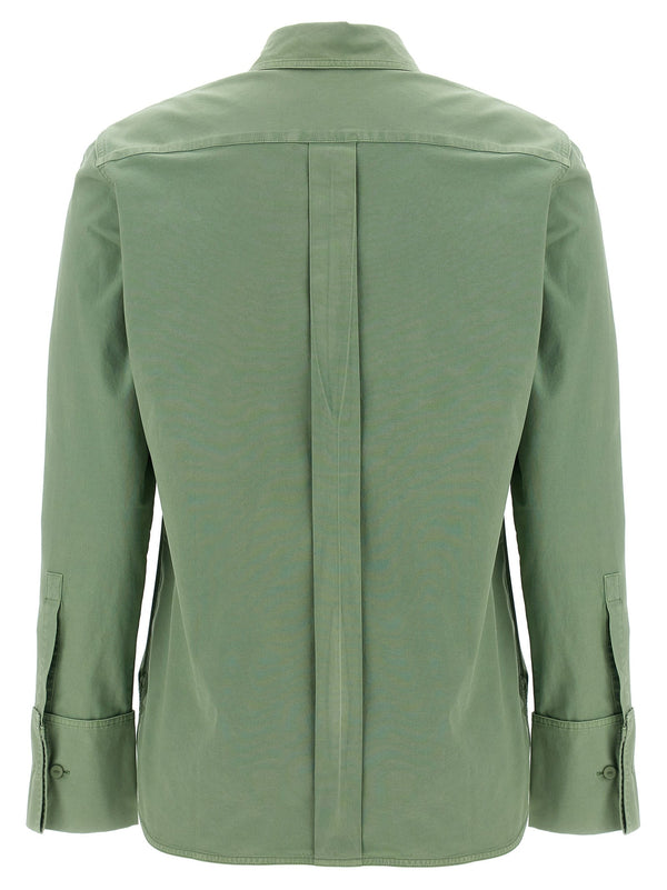 Max Mara - Women’s Bicolor Cotton Blouse