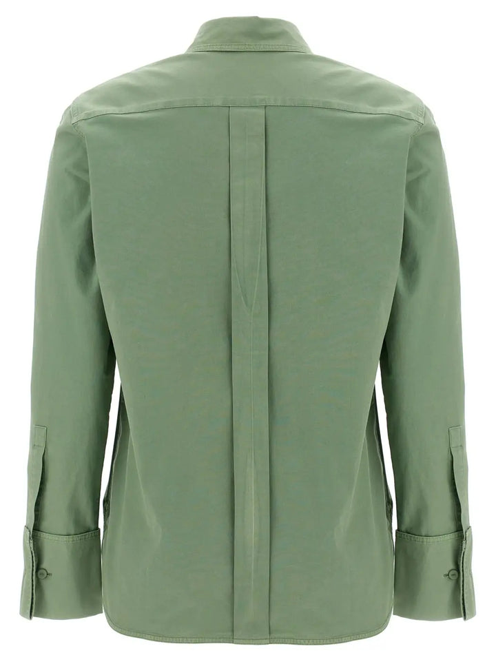 Max Mara Bicolor Cotton Blouse