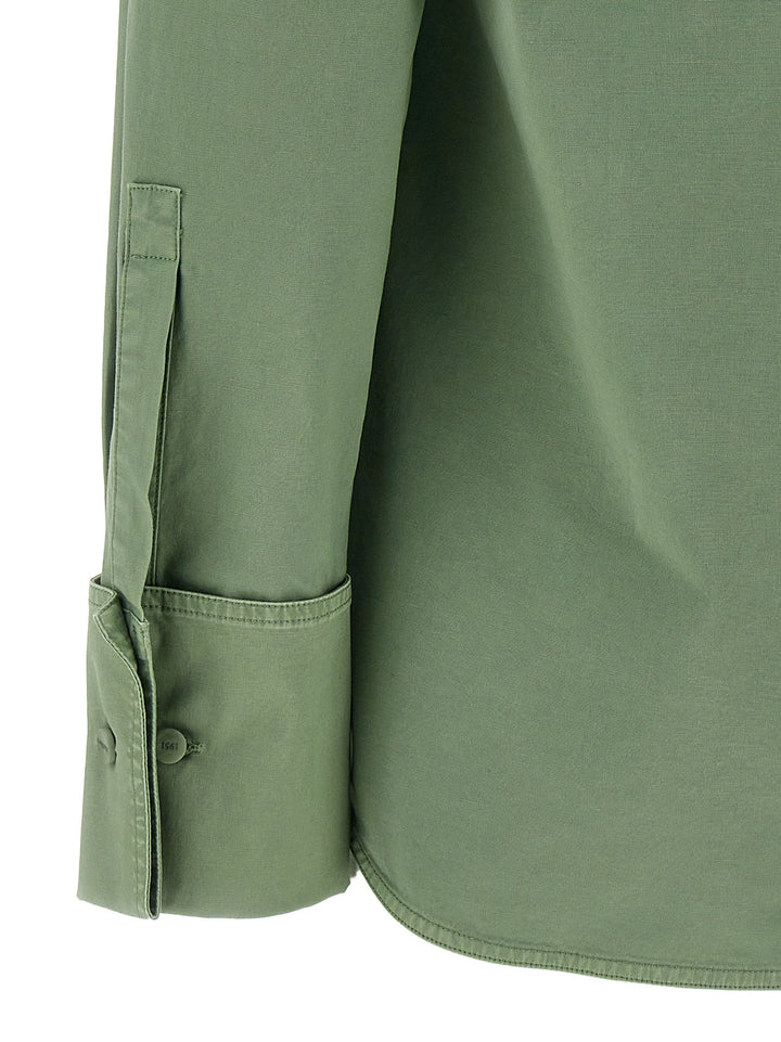 Max Mara - Women’s Bicolor Cotton Blouse