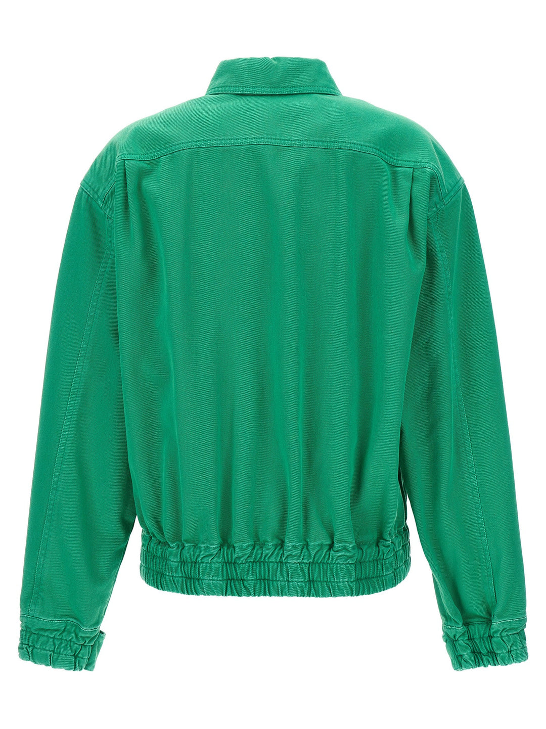 Max Mara Bicolor Cotton Full-Length Jacket