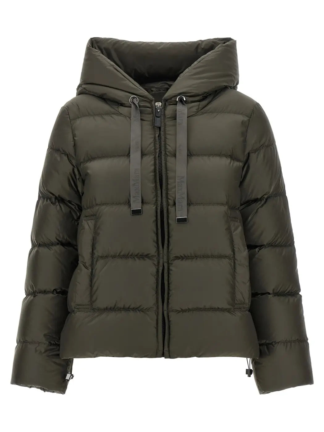 Max Mara Bicolor Polyester Full-length Jacket