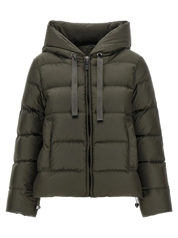 Max Mara Bicolor Polyester Full-length Jacket