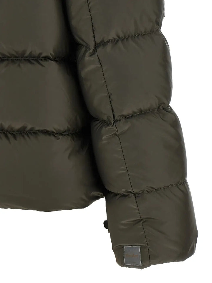 Max Mara Bicolor Polyester Full-length Jacket