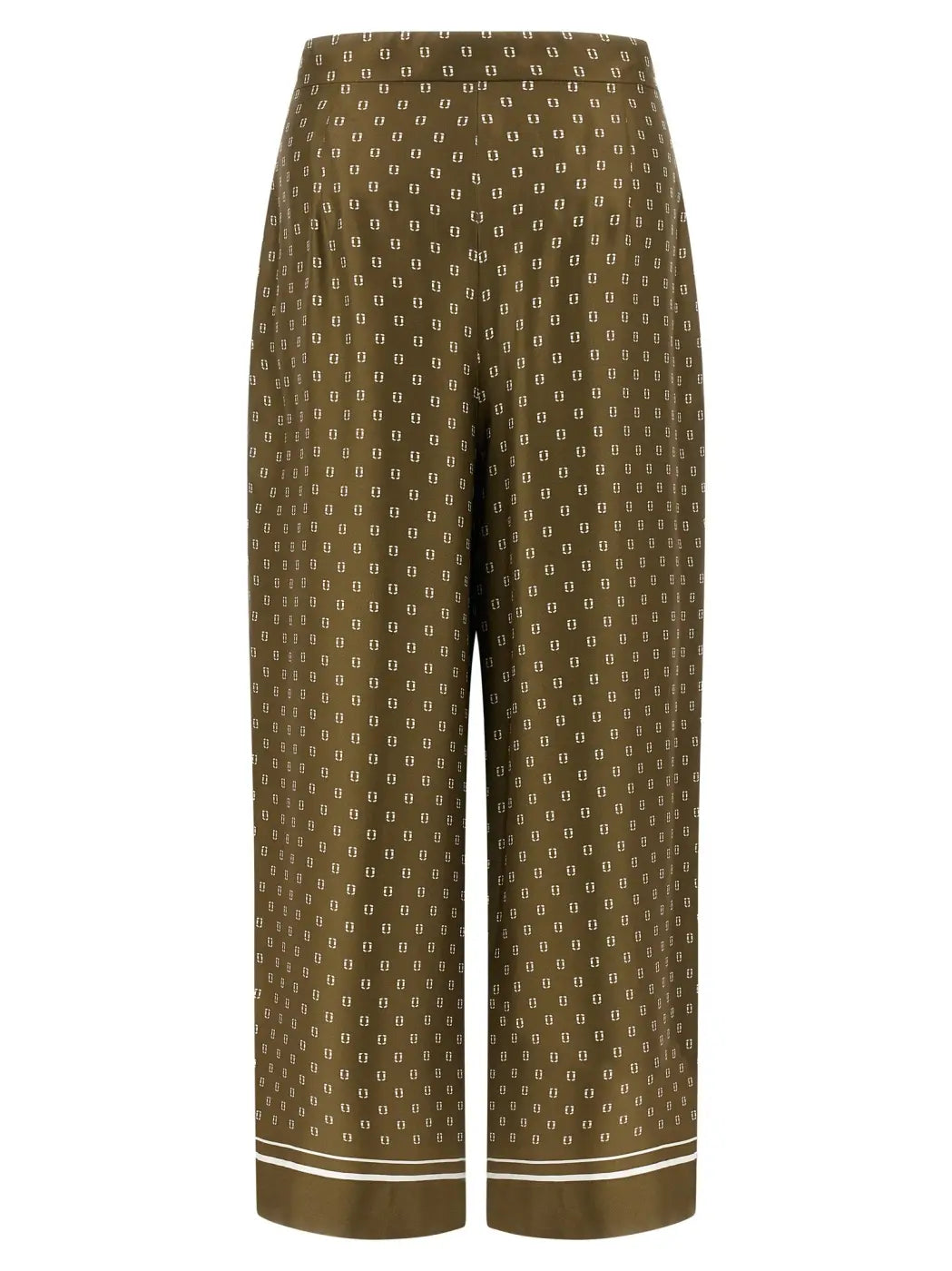 Max Mara Bicolor Silk Casual Pants