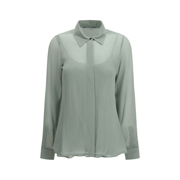 Max Mara Shirts - Bicolor Silk Shirt