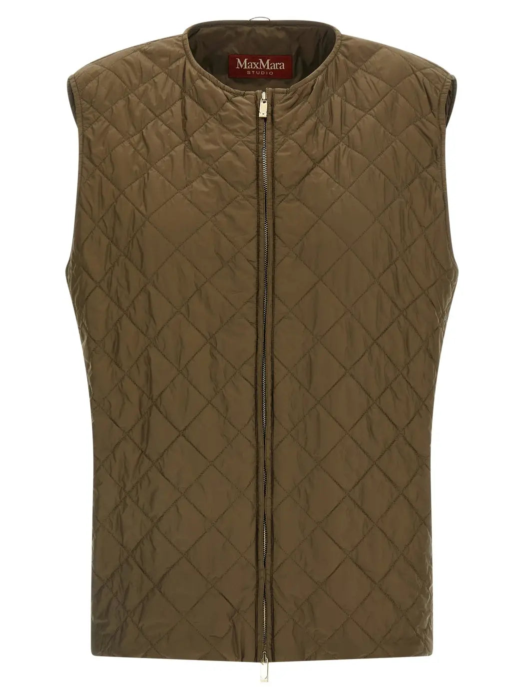 Max Mara Bicolor Virgin Wool Coat