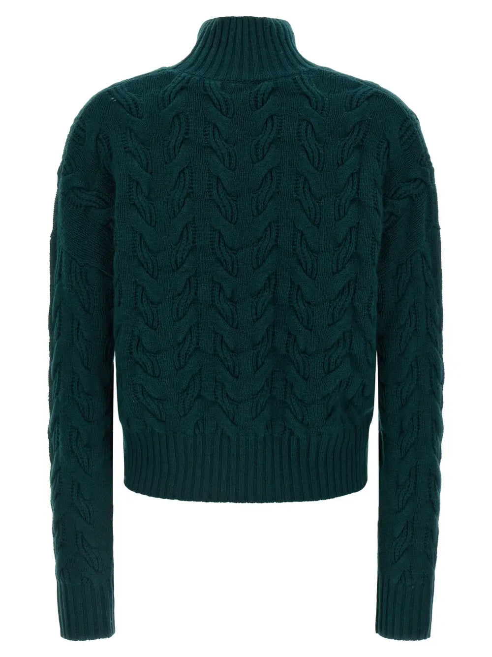 Max Mara Bicolor Wool Cardigan