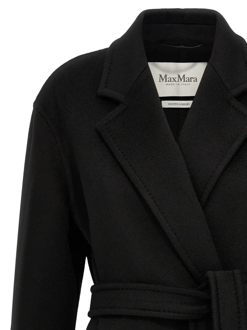 Max Mara Black Cashmere Coat