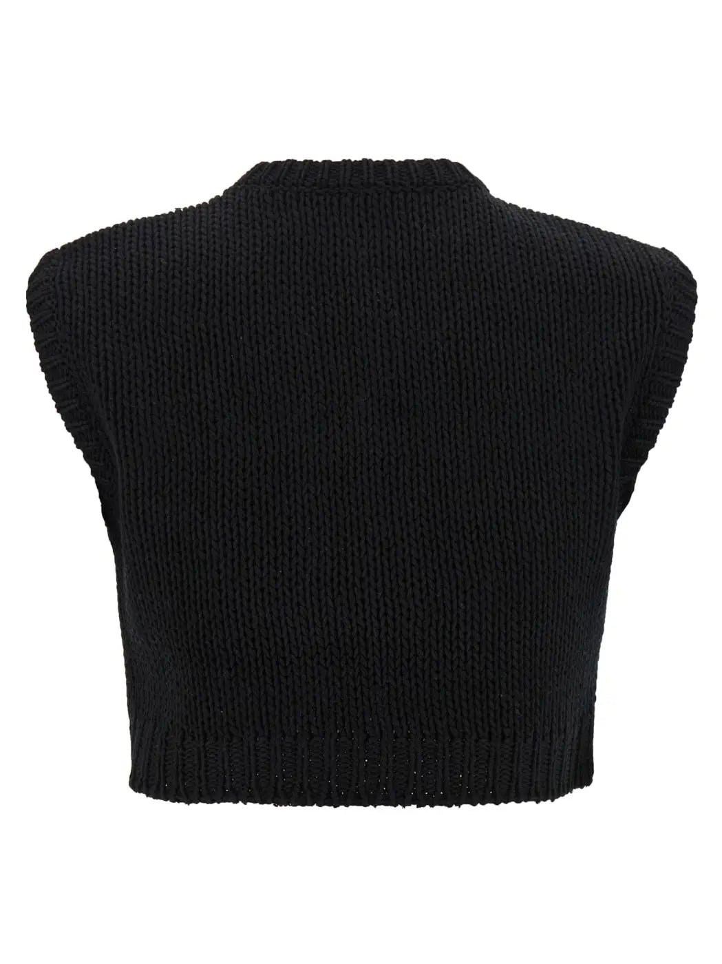 Max Mara Black Cotton Cardigan