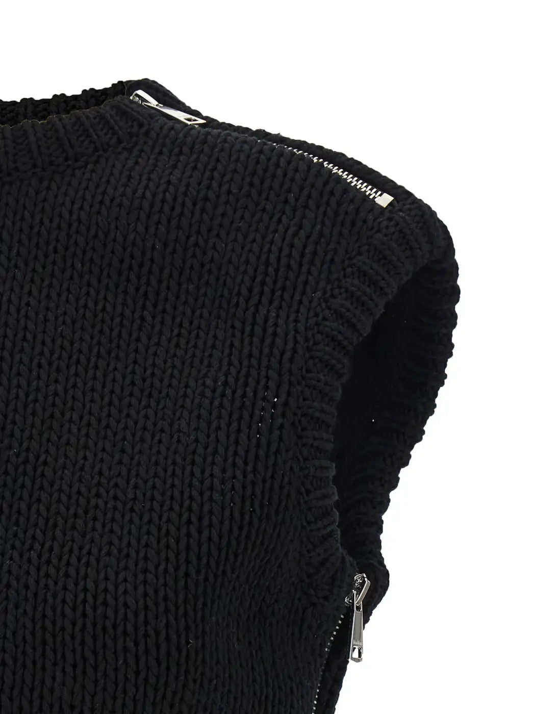 Max Mara Black Cotton Cardigan