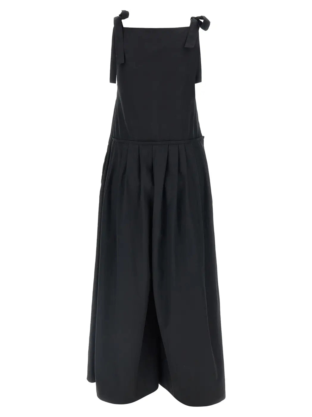 Max Mara Black Cotton Jumpsuit