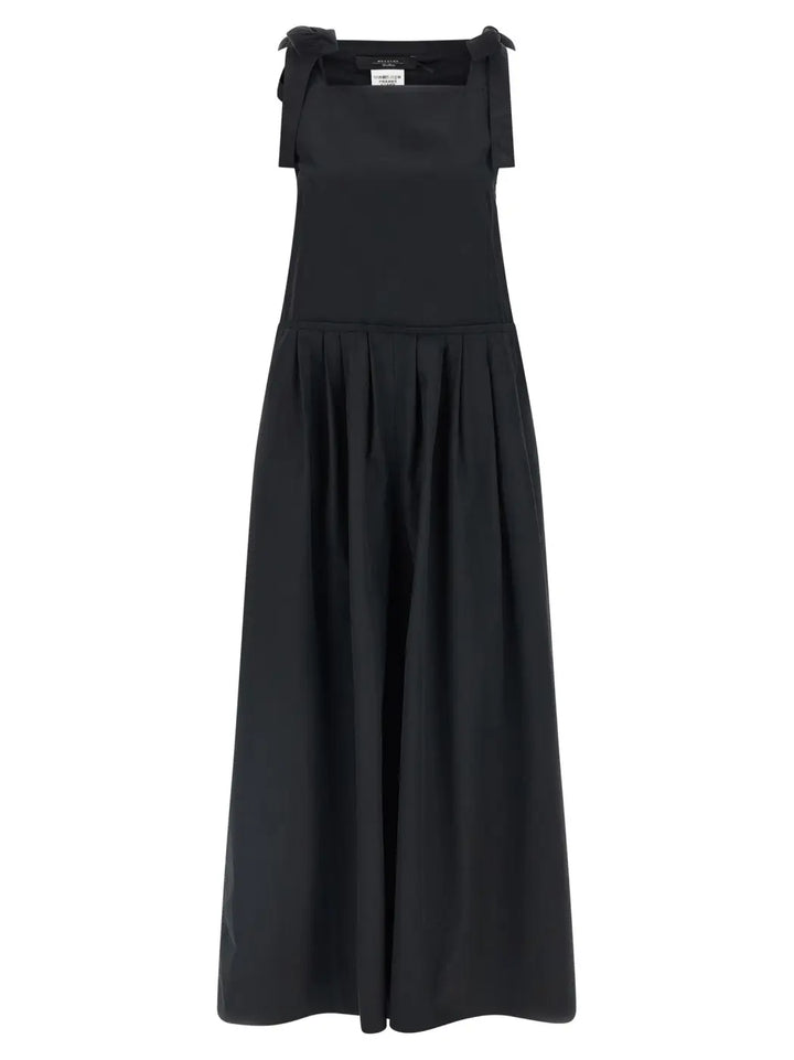 Max Mara Black Cotton Jumpsuit