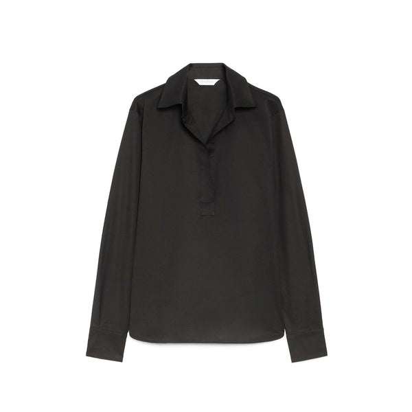 Max Mara Shirts - Black Cotton Shirt