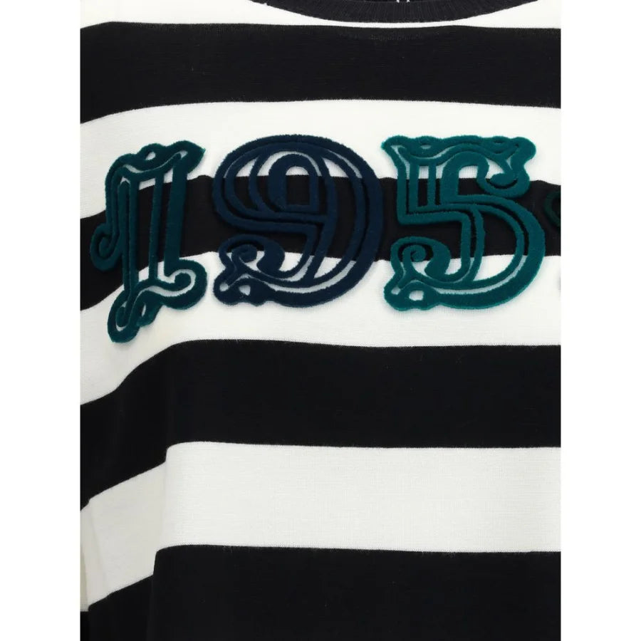 Max Mara Black Fleece Wool Sweatshirt