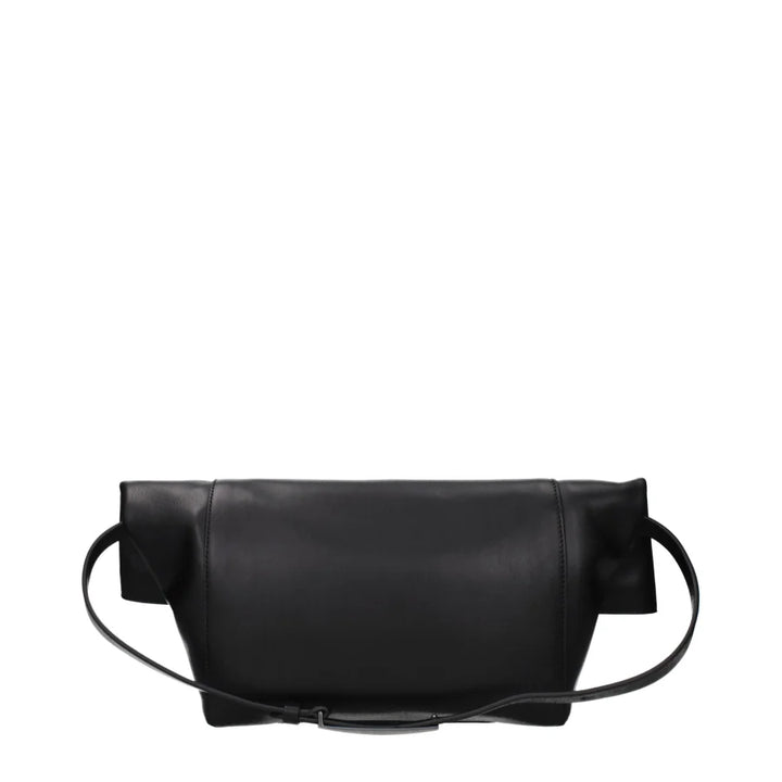 Max Mara Black Leather Shoulder Bag