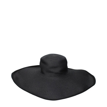 Max Mara Black Paper Sunhat