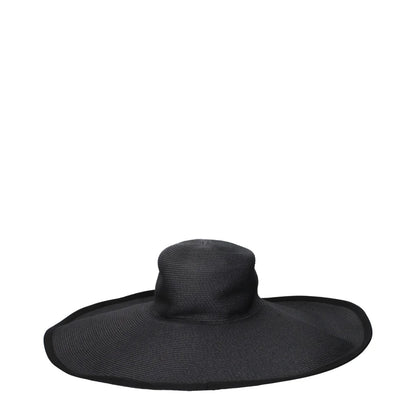 Max Mara Black Paper Sunhat