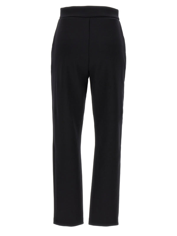 Max Mara Black Polyamide Casual Pants