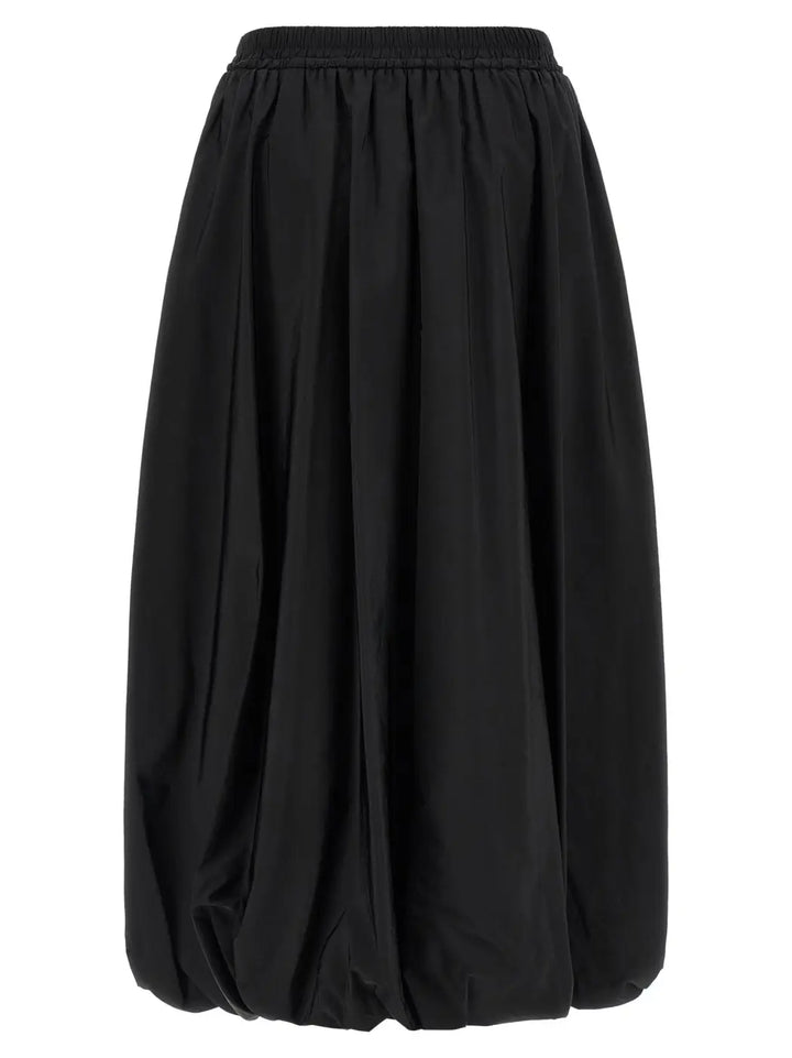 Max Mara Black Polyamide Mini Skirt