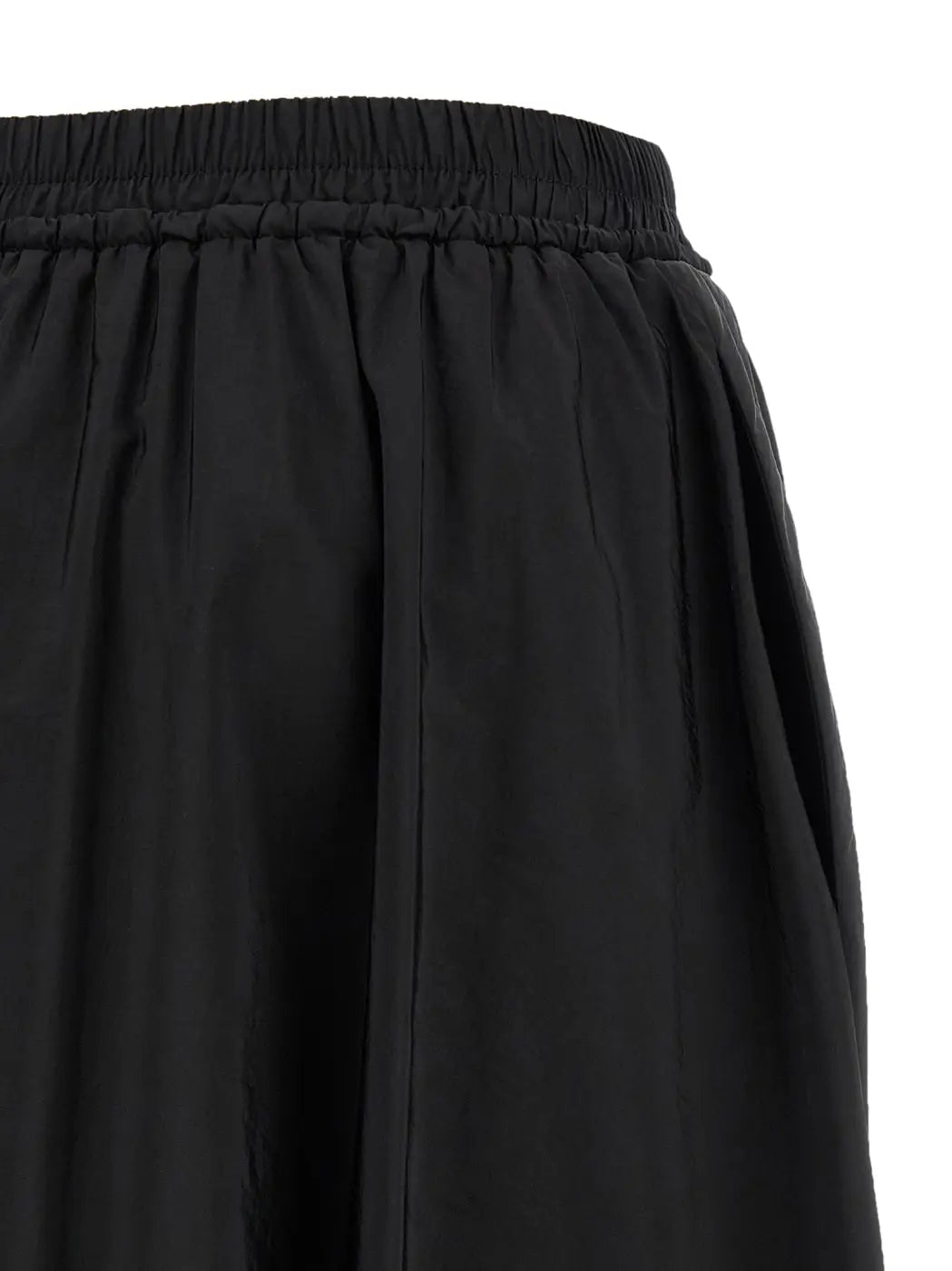 Max Mara Black Polyamide Mini Skirt