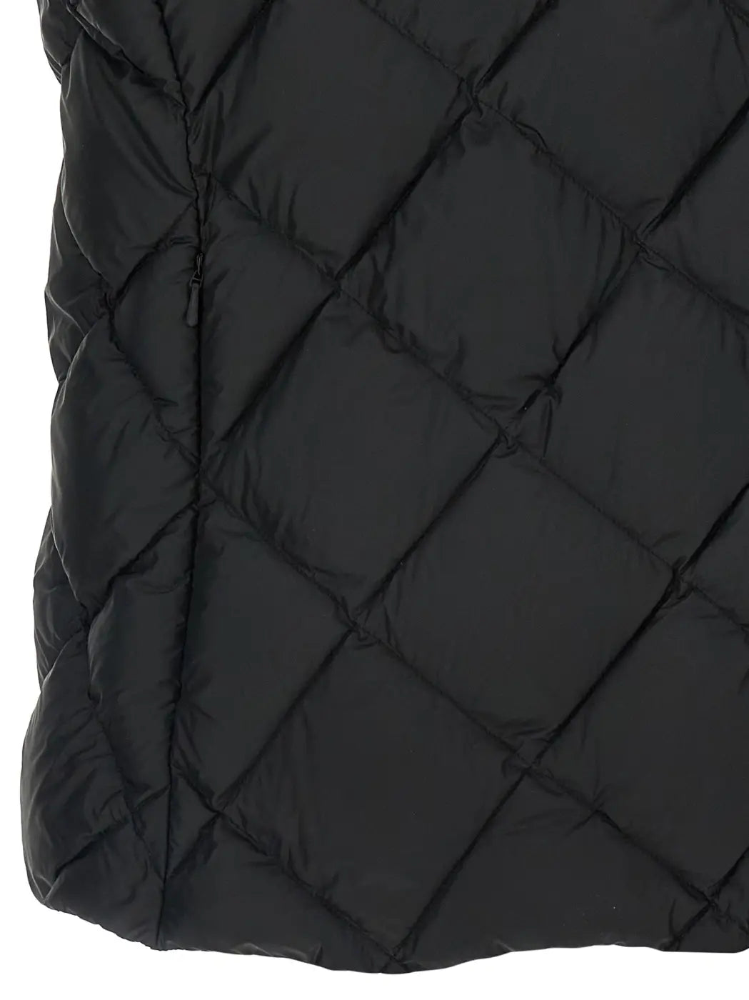 Max Mara Black Polyester Sleeveless Jacket