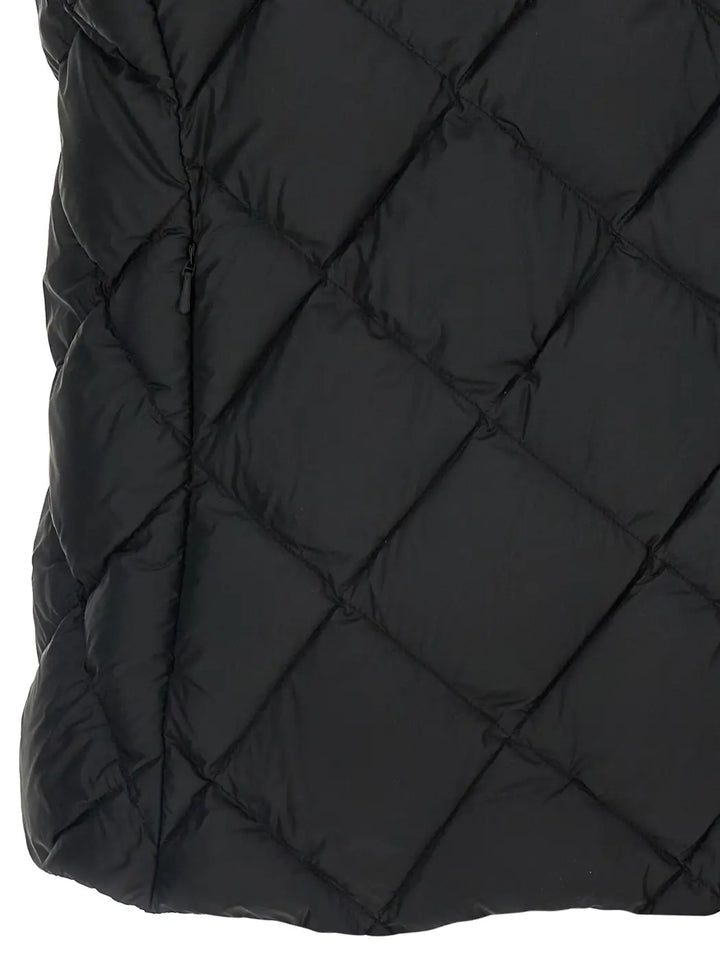 Max Mara Black Polyester Sleeveless Jacket