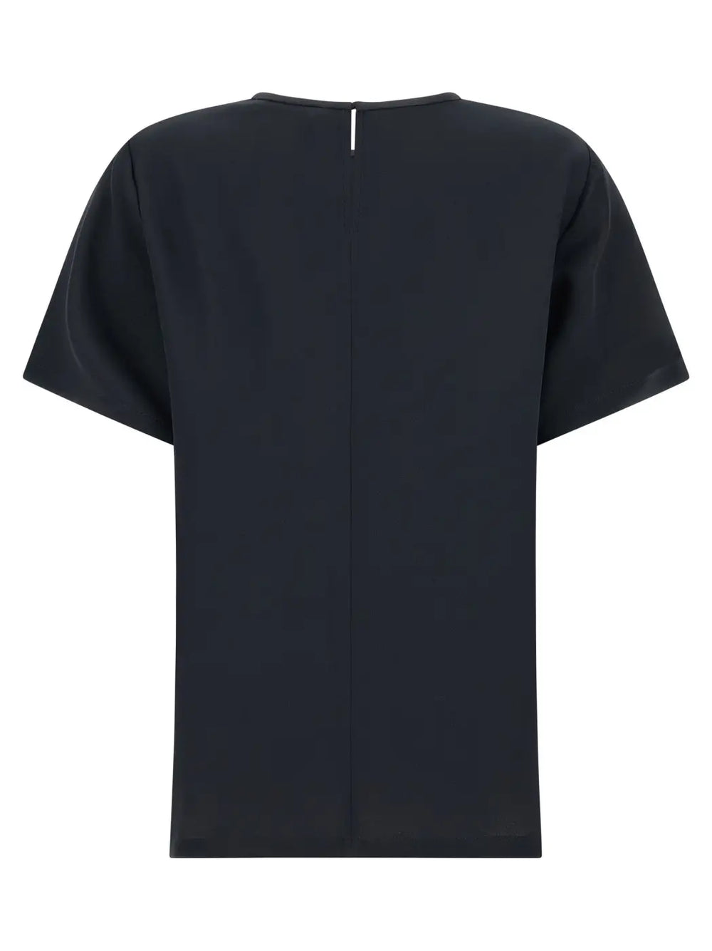 Max Mara Black Silk Blouse