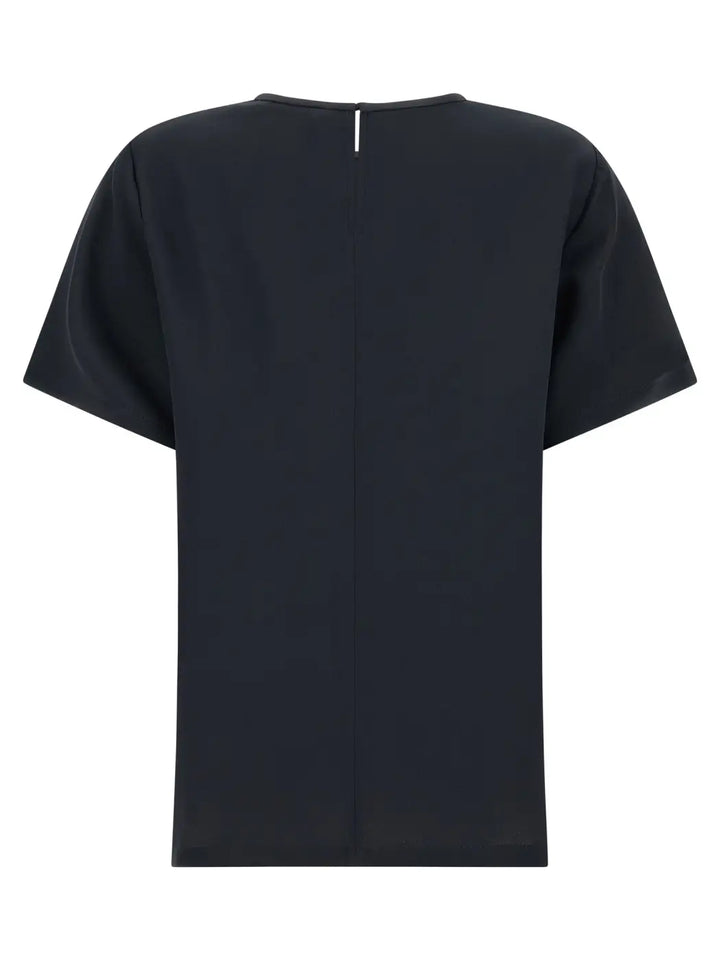 Max Mara Black Silk Blouse