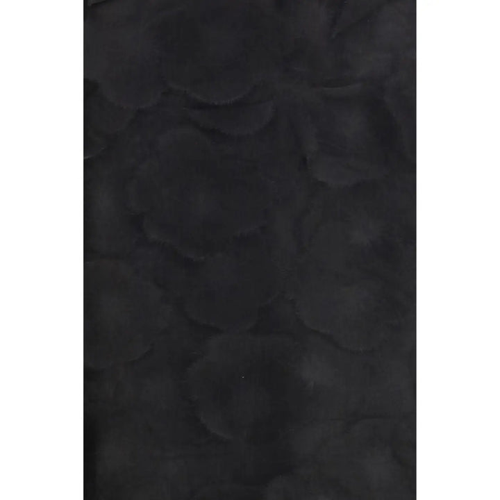 Max Mara Black Silk Long Skirt