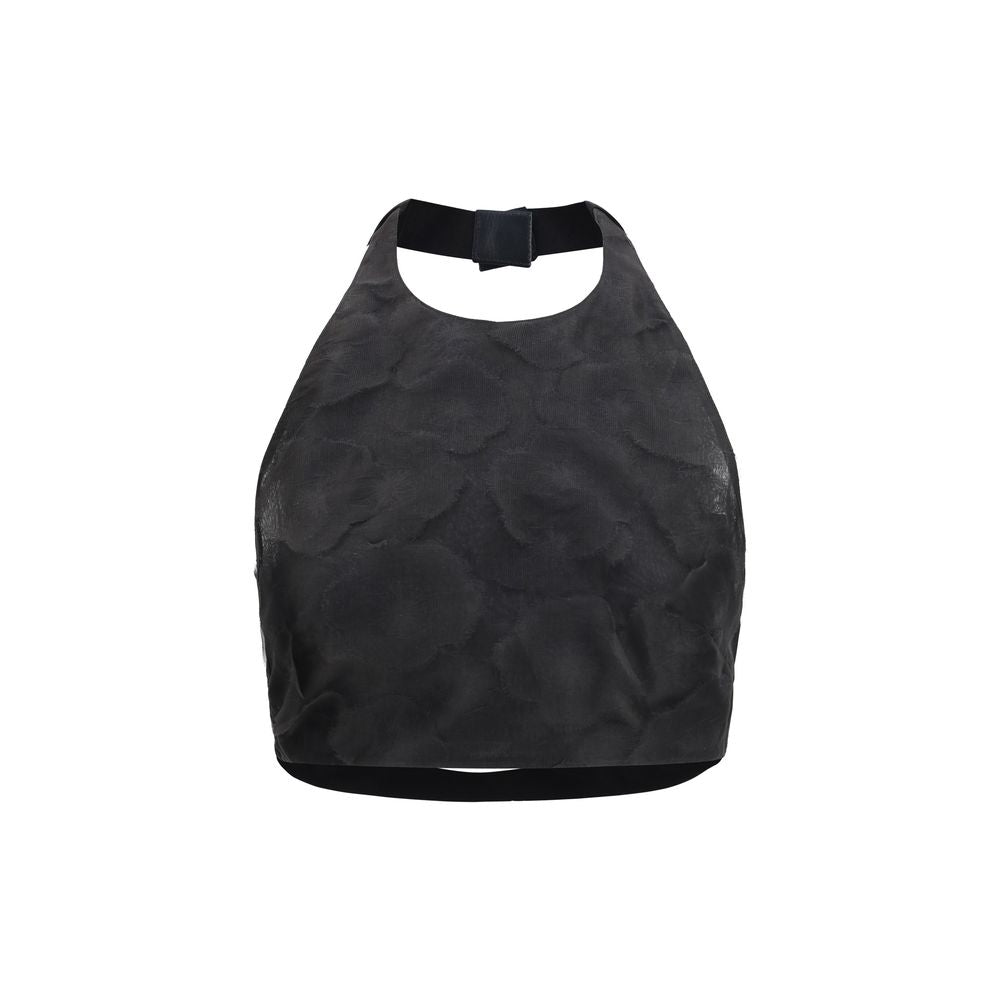 Max Mara Blouses - Black Silk Pattern Shirt