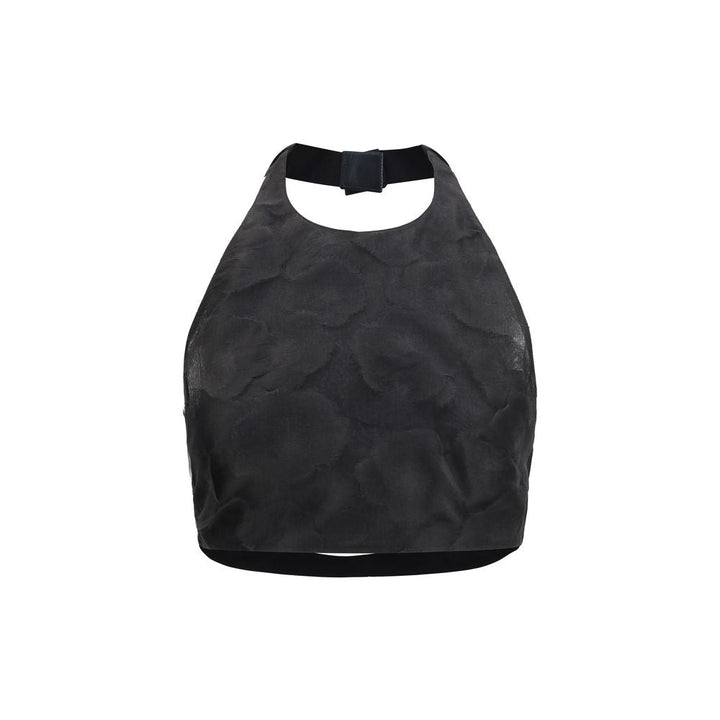 Max Mara Blouses - Black Silk Pattern Shirt