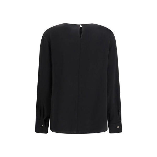 Max Mara Blouses - Women’s Black Triacetate Blouse