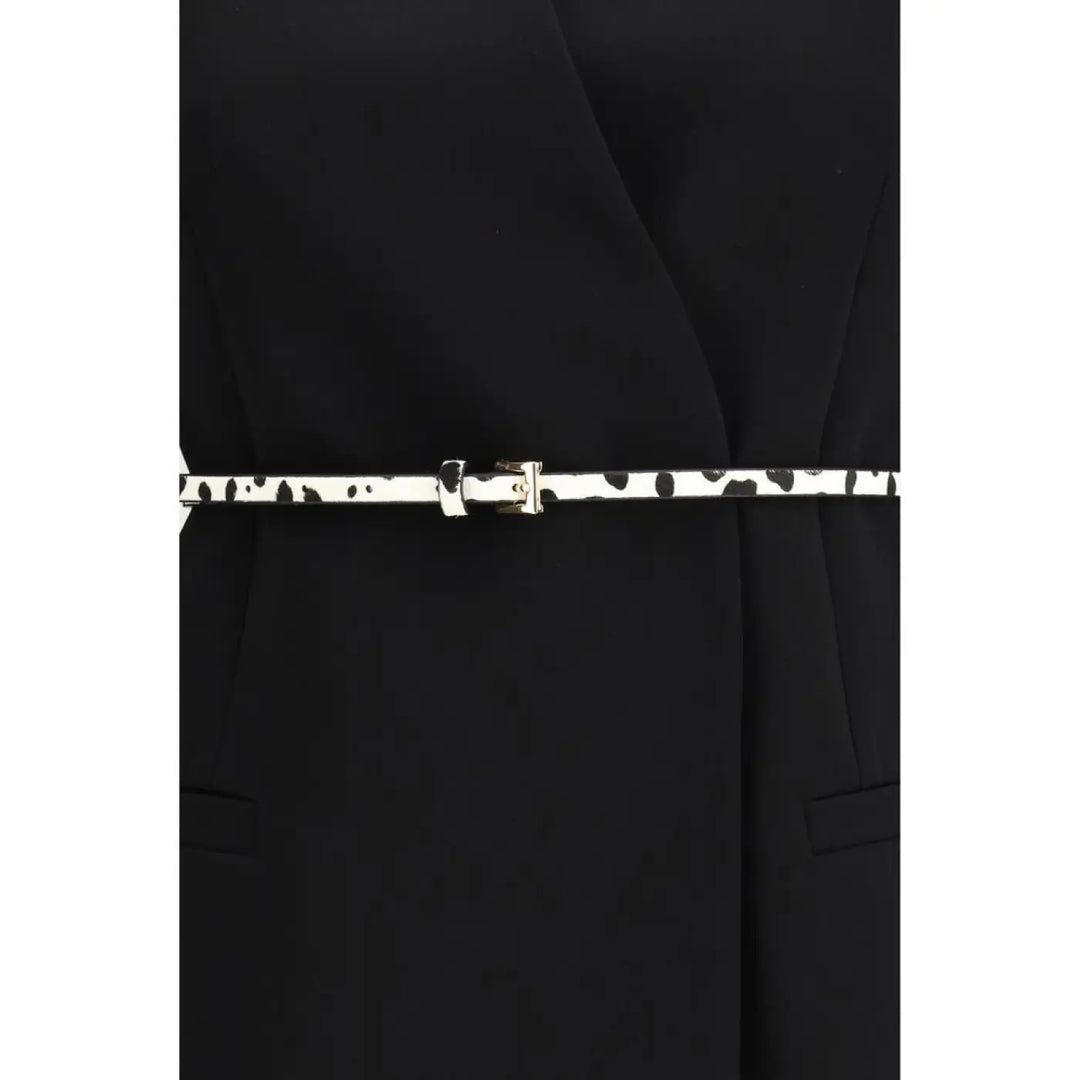 Max Mara Black Triacetate Coat