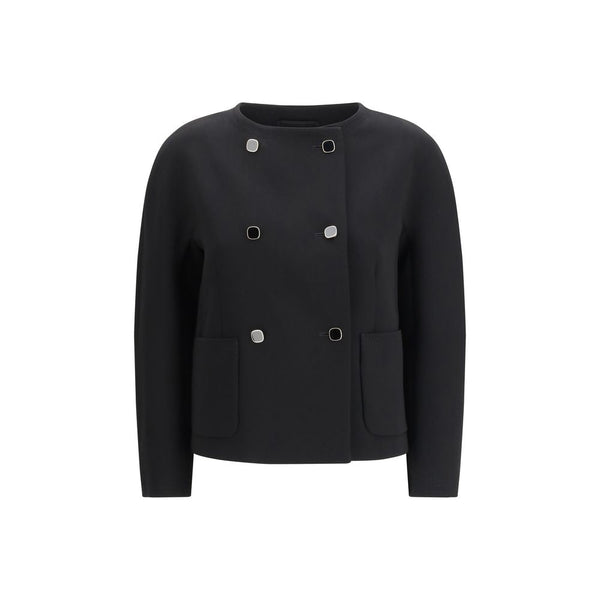 Max Mara Coats & Jackets - Black Triacetate Coat