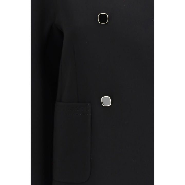 Max Mara Coats &amp; Jackets - Black Triacetate Coat