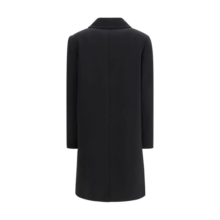 Max Mara Black Triacetate Coat