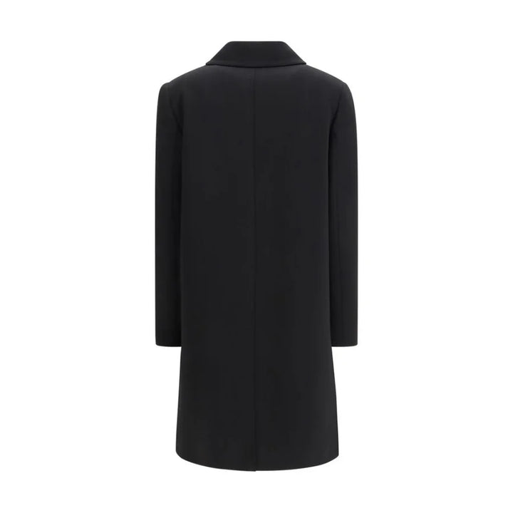 Max Mara Black Triacetate Coat