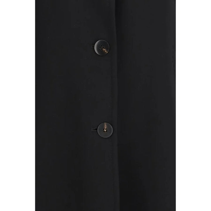 Max Mara Black Triacetate Coat