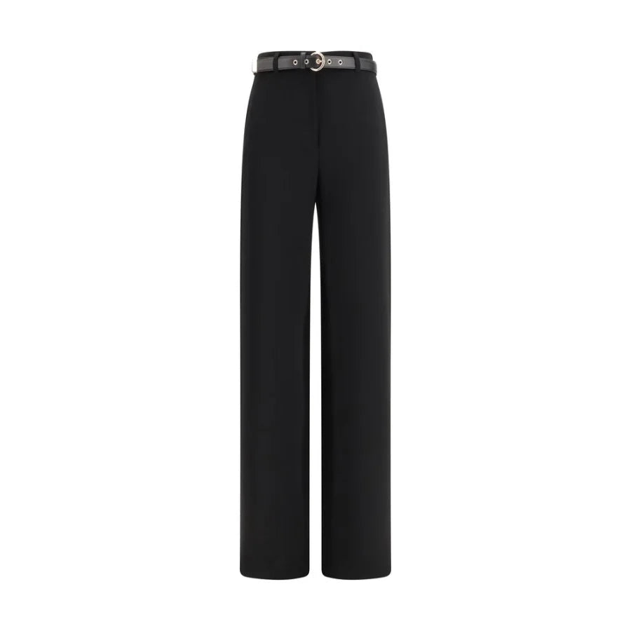 Max Mara Black Triacetate Dress Pants