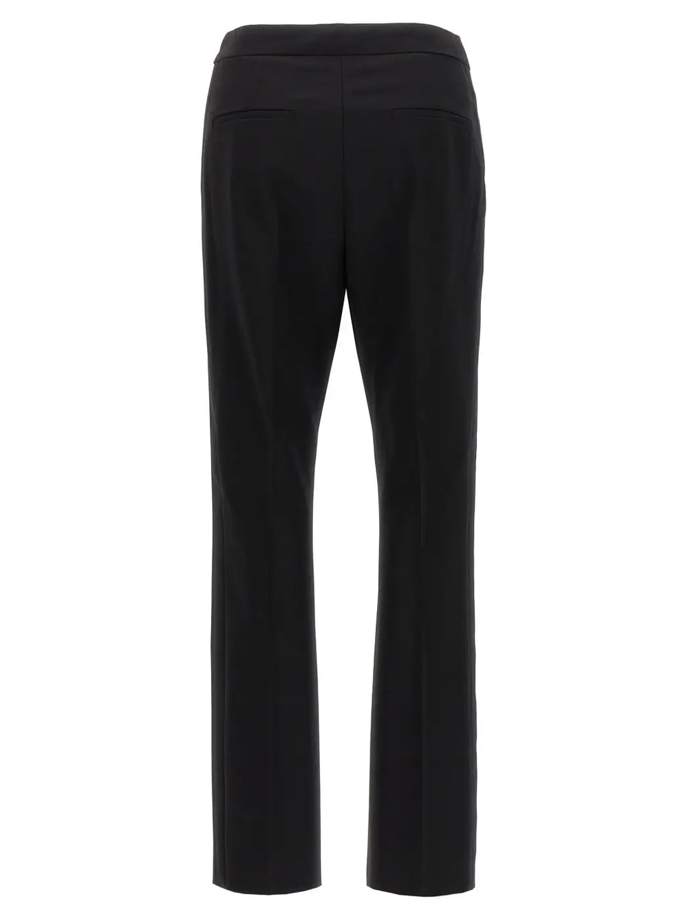 Max Mara Black Virgin Wool Dress Pants