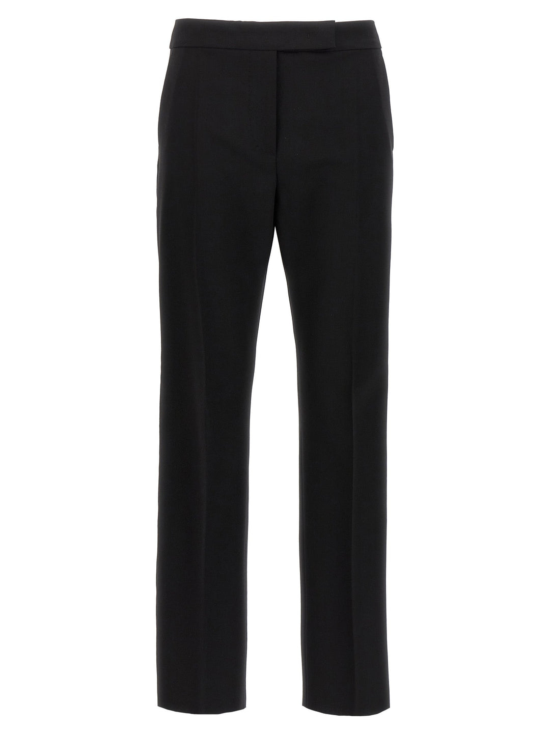 Max Mara Black Virgin Wool Dress Pants