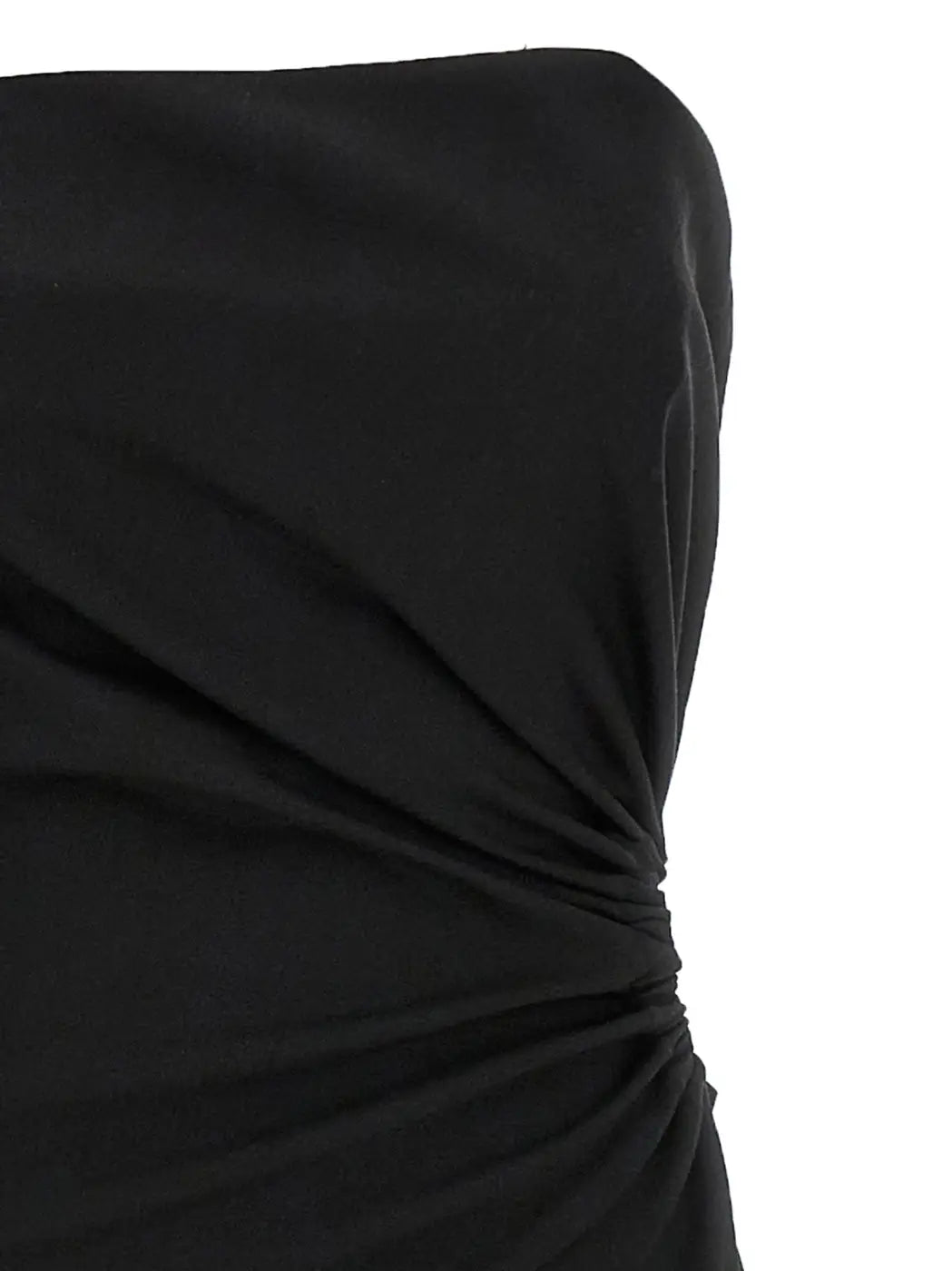 Max Mara Black Virgin Wool Long Dress