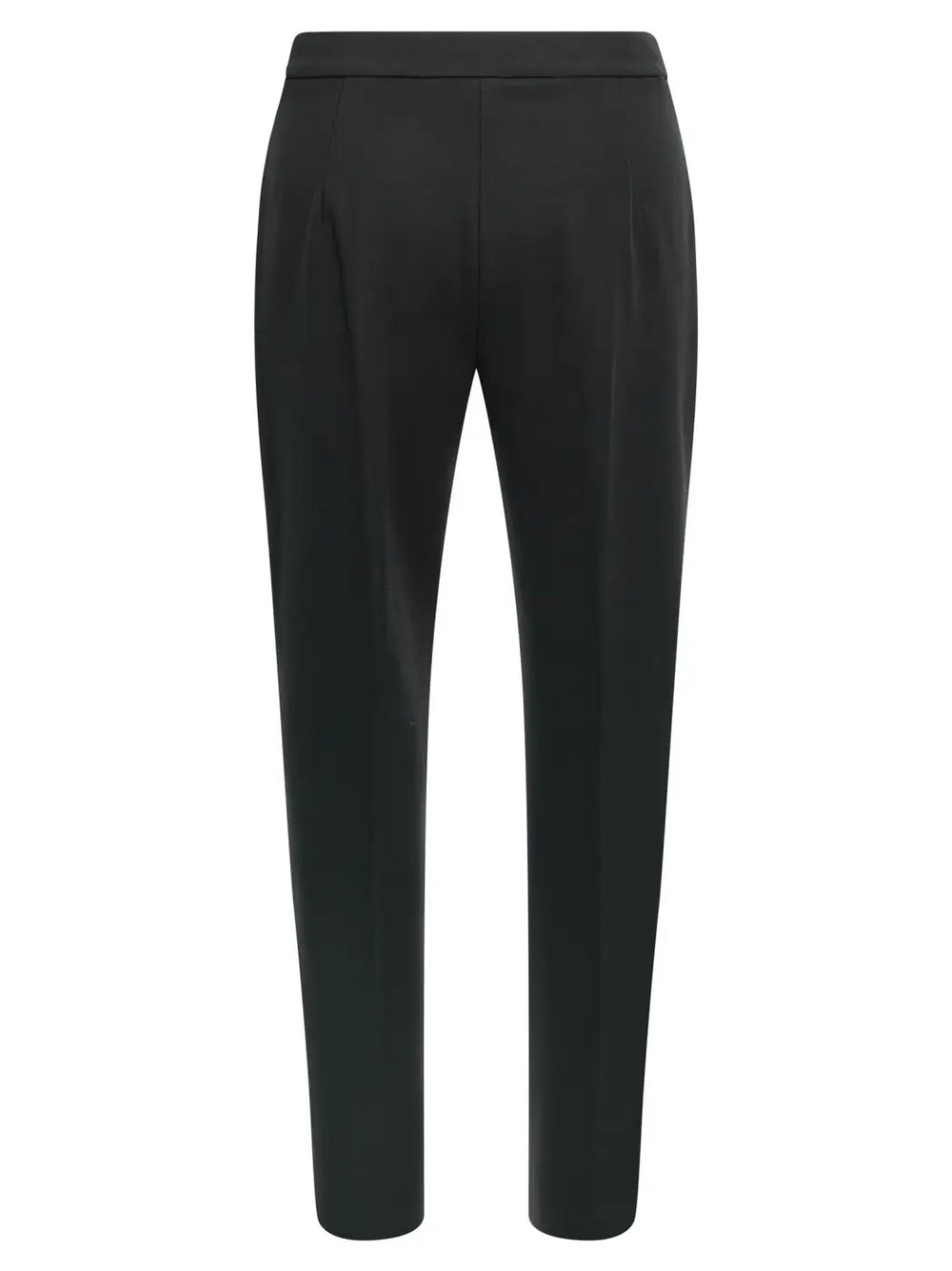 Max Mara Black Viscose Casual Pants