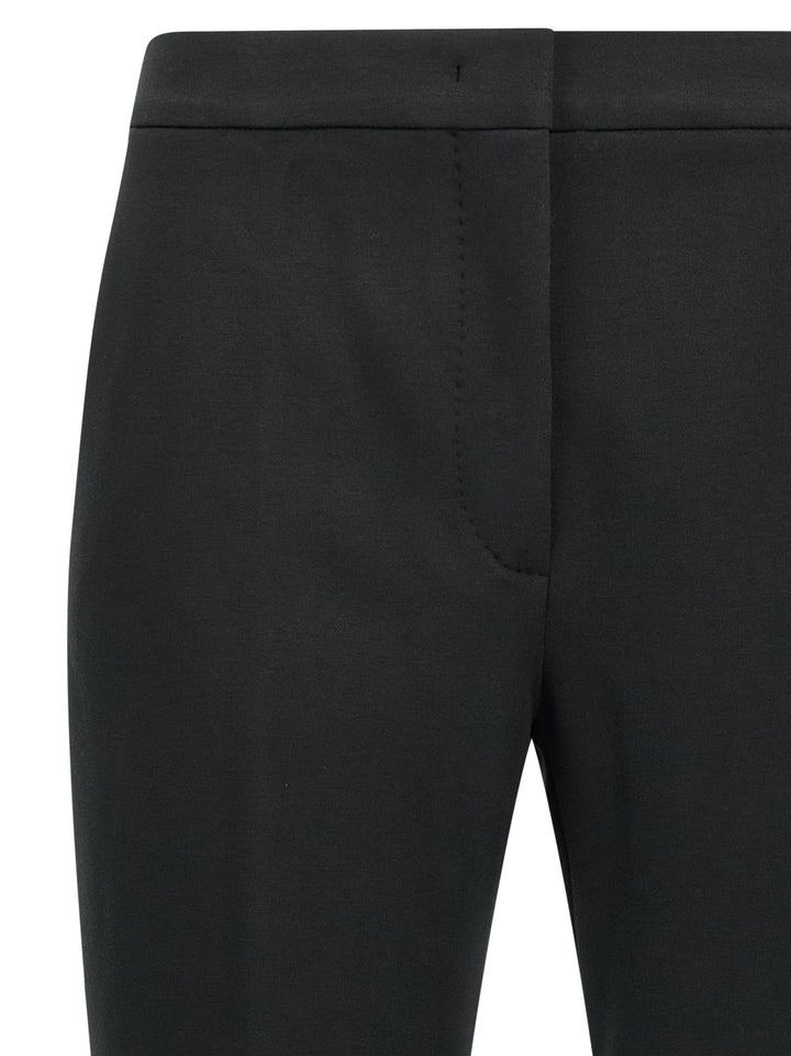 Max Mara Black Viscose Casual Pants
